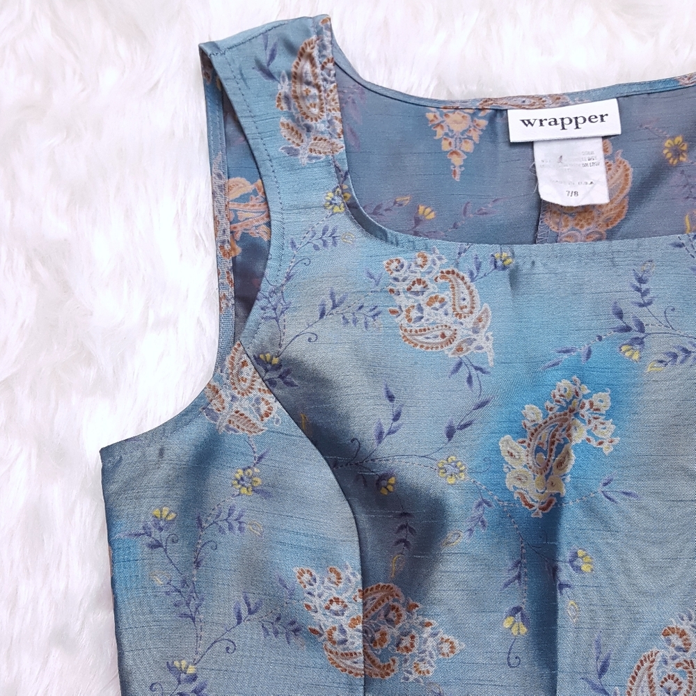 SOLD • Vintage 90s Corset Style Cropped Top Satin - Picture 3 of 5